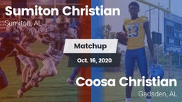 Matchup: Sumiton Christian vs. Coosa Christian  2020