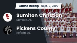 Recap: Sumiton Christian  vs. Pickens County  2022