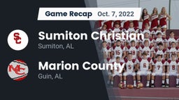 Recap: Sumiton Christian  vs. Marion County  2022