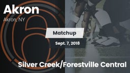 Matchup: Akron vs. Silver Creek/Forestville Central 2018