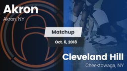 Matchup: Akron vs. Cleveland Hill  2018