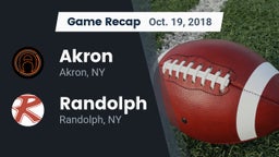 Recap: Akron  vs. Randolph  2018