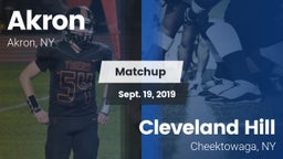 Matchup: Akron vs. Cleveland Hill  2019