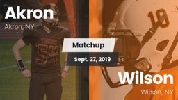 Matchup: Akron vs. Wilson  2019