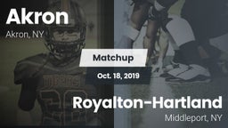 Matchup: Akron vs. Royalton-Hartland  2019