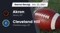 Recap: Akron  vs. Cleveland Hill  2021