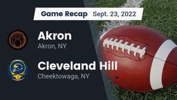 Recap: Akron  vs. Cleveland Hill  2022