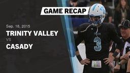 Recap: Trinity Valley  vs. Casady  2015