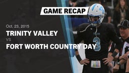 Recap: Trinity Valley  vs. Fort Worth Country Day  2015