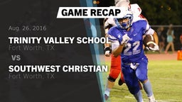 Recap: Trinity Valley School vs. Southwest Christian  2016