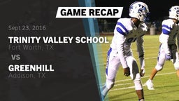 Recap: Trinity Valley School vs. Greenhill  2016
