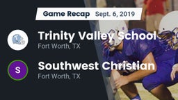 Recap: Trinity Valley School vs. Southwest Christian  2019