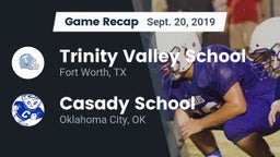 Recap: Trinity Valley School vs. Casady School 2019