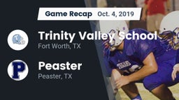 Recap: Trinity Valley School vs. Peaster  2019