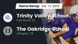 Recap: Trinity Valley School vs. The Oakridge School 2019