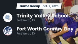 Recap: Trinity Valley School vs. Fort Worth Country Day  2020