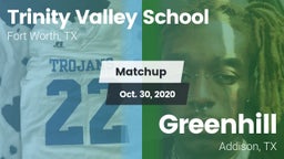 Matchup: Trinity Valley vs. Greenhill  2020