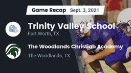 Recap: Trinity Valley School vs. The Woodlands Christian Academy  2021