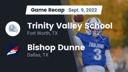 Recap: Trinity Valley School vs. Bishop Dunne  2022