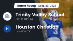 Recap: Trinity Valley School vs. Houston Christian  2022