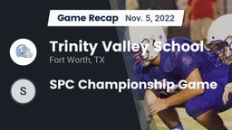 Recap: Trinity Valley School vs. SPC Championship Game 2022