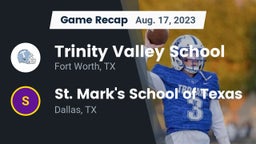 Recap: Trinity Valley School vs. St. Mark's School of Texas 2023