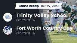 Recap: Trinity Valley School vs. Fort Worth Country Day  2023