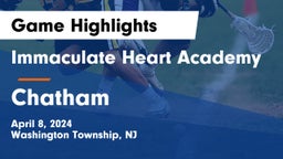 Immaculate Heart Academy  vs Chatham  Game Highlights - April 8, 2024