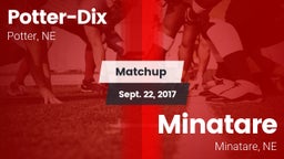 Matchup: Potter-Dix vs. Minatare  2017