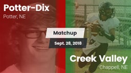 Matchup: Potter-Dix vs. Creek Valley  2018