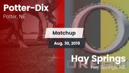 Matchup: Potter-Dix vs. Hay Springs  2019