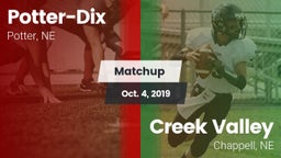 Matchup: Potter-Dix vs. Creek Valley  2019