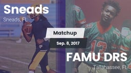 Matchup: Sneads vs. FAMU DRS 2017