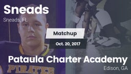 Matchup: Sneads vs. Pataula Charter Academy 2017