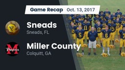 Recap: Sneads  vs. Miller County  2017