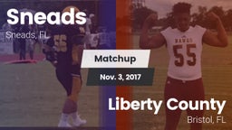 Matchup: Sneads vs. Liberty County  2017