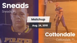 Matchup: Sneads vs. Cottondale  2018