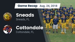 Recap: Sneads  vs. Cottondale  2018