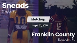 Matchup: Sneads vs. Franklin County  2018