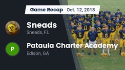 Recap: Sneads  vs. Pataula Charter Academy 2018