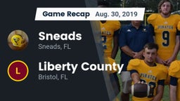 Recap: Sneads  vs. Liberty County  2019