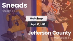 Matchup: Sneads vs. Jefferson County  2019