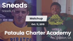 Matchup: Sneads vs. Pataula Charter Academy 2019