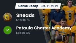 Recap: Sneads  vs. Pataula Charter Academy 2019