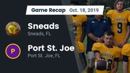 Recap: Sneads  vs. Port St. Joe  2019
