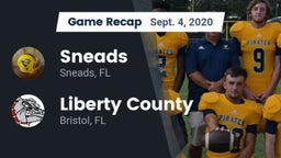 Recap: Sneads  vs. Liberty County  2020