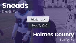 Matchup: Sneads vs. Holmes County  2020