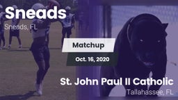 Matchup: Sneads vs. St. John Paul II Catholic  2020