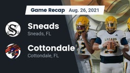 Recap: Sneads  vs. Cottondale  2021