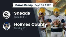 Recap: Sneads  vs. Holmes County  2022